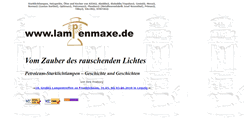 Desktop Screenshot of lampenmaxe.de